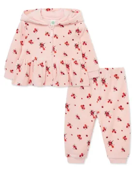 Rose Hoodie Set (12M-24M)