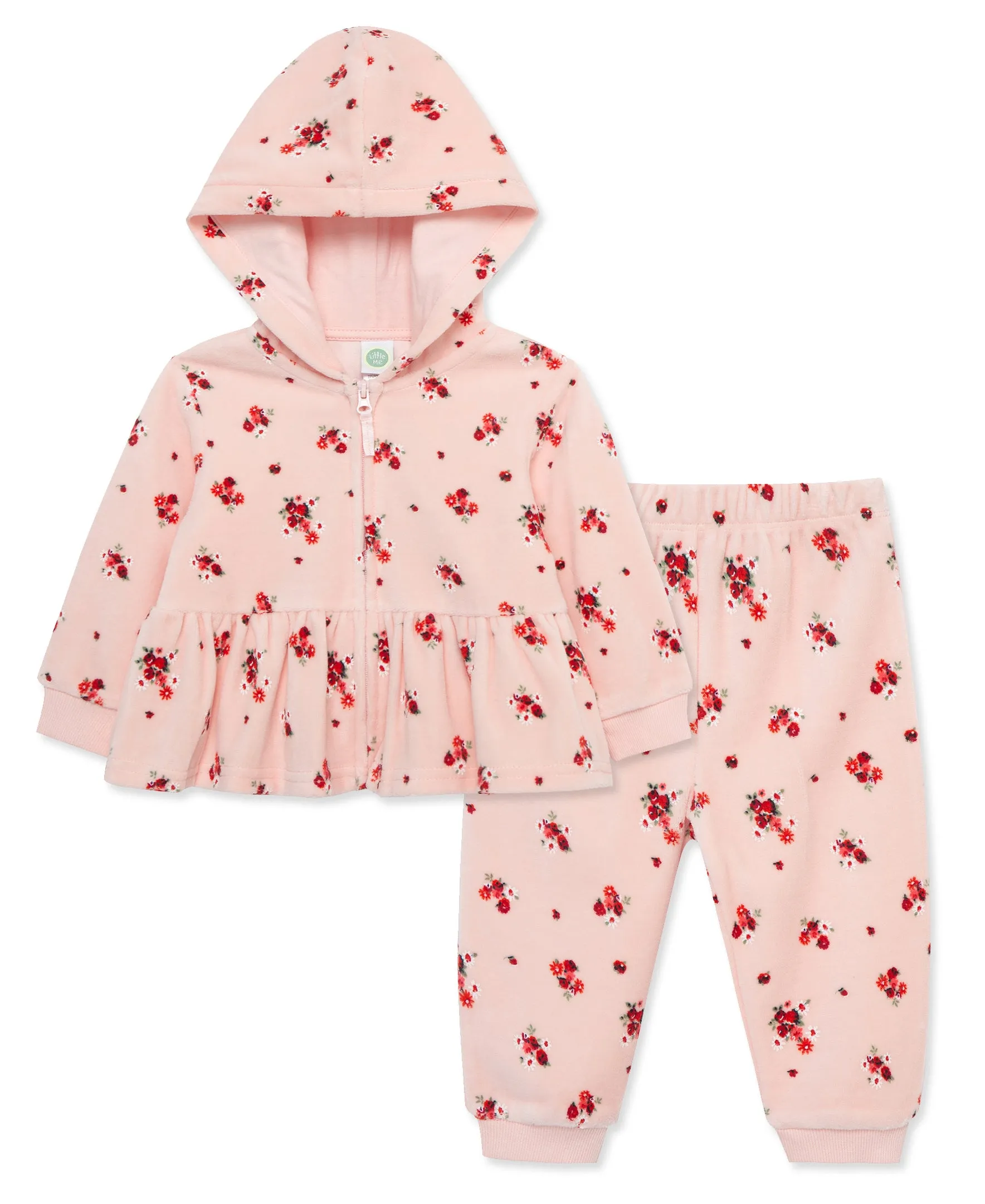 Rose Hoodie Set (12M-24M)