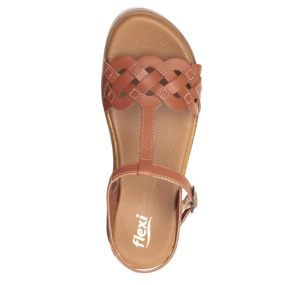 Sandalias con Cuña para Mujer Flexi 127703