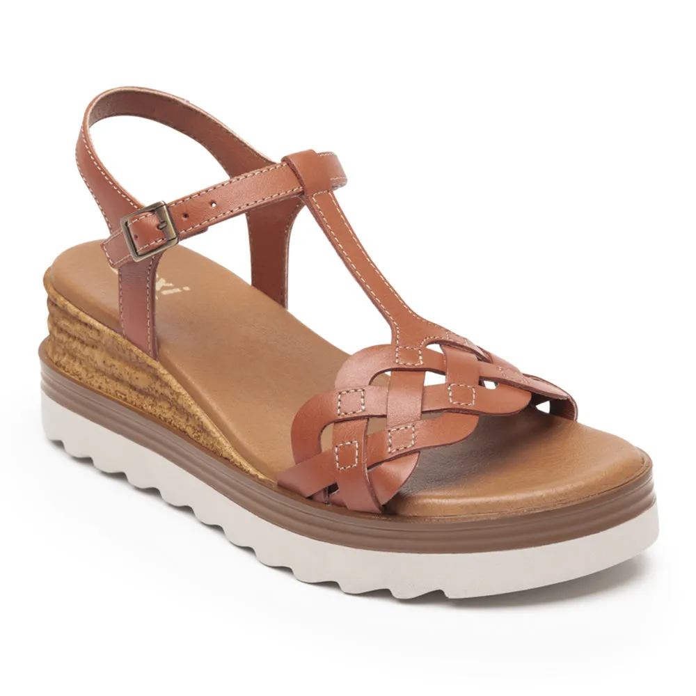 Sandalias con Cuña para Mujer Flexi 127703