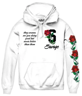 SAVAGE ROSE HOODIE