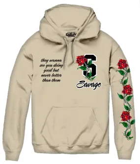 SAVAGE ROSE HOODIE