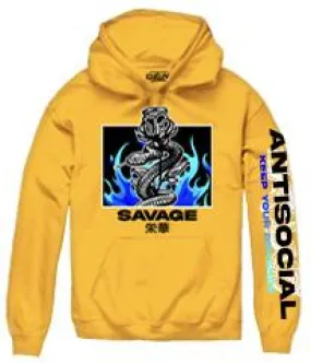 SAVAGE ROSE SNAKE HOODIE