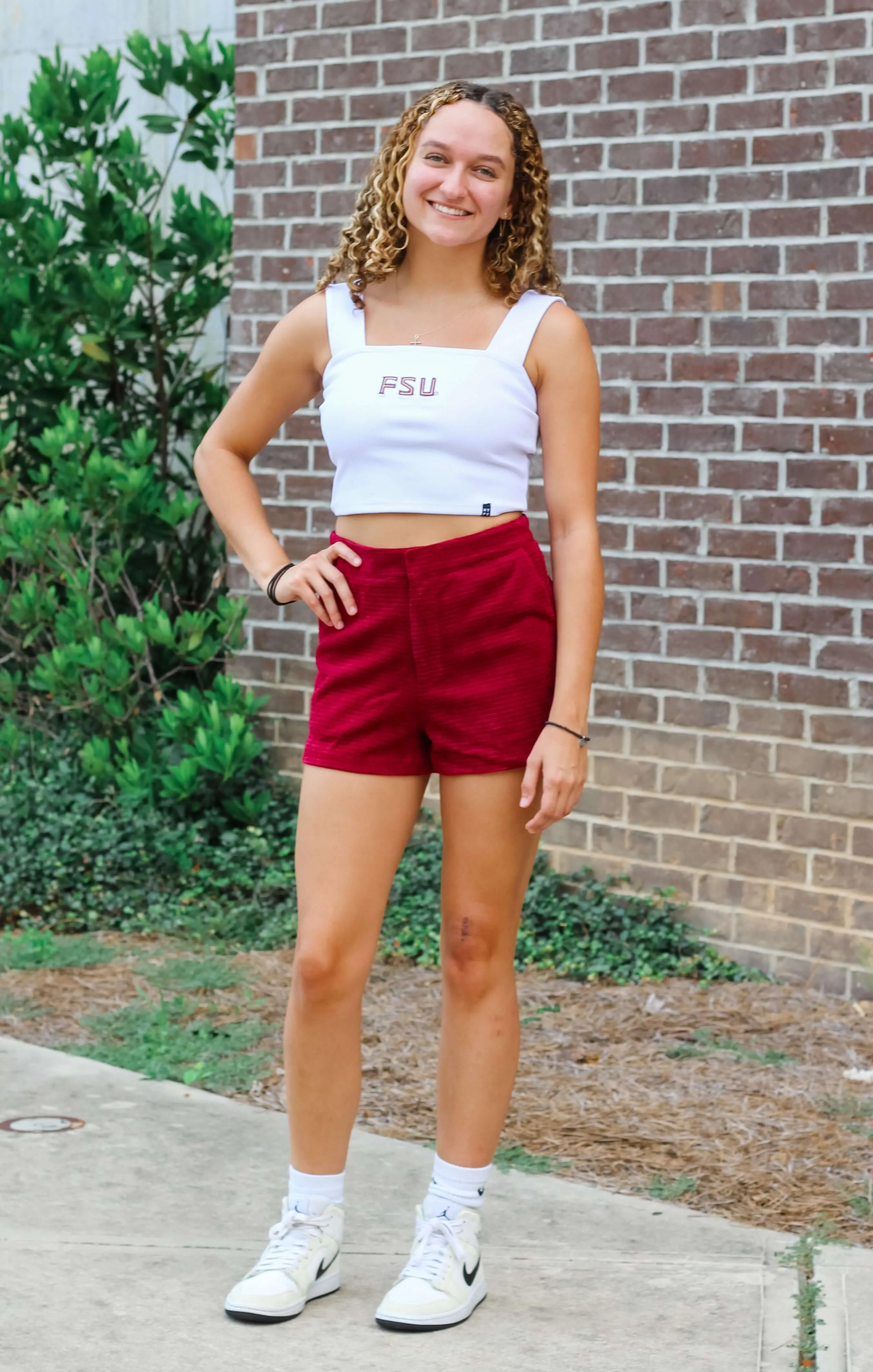 The Corded Game Day Short (Garnet)