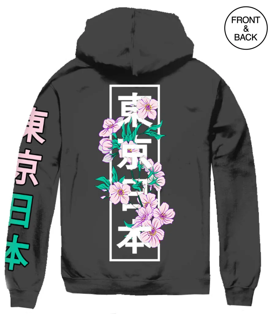 TOKYO ROSE HOODIE - BIG SIZE