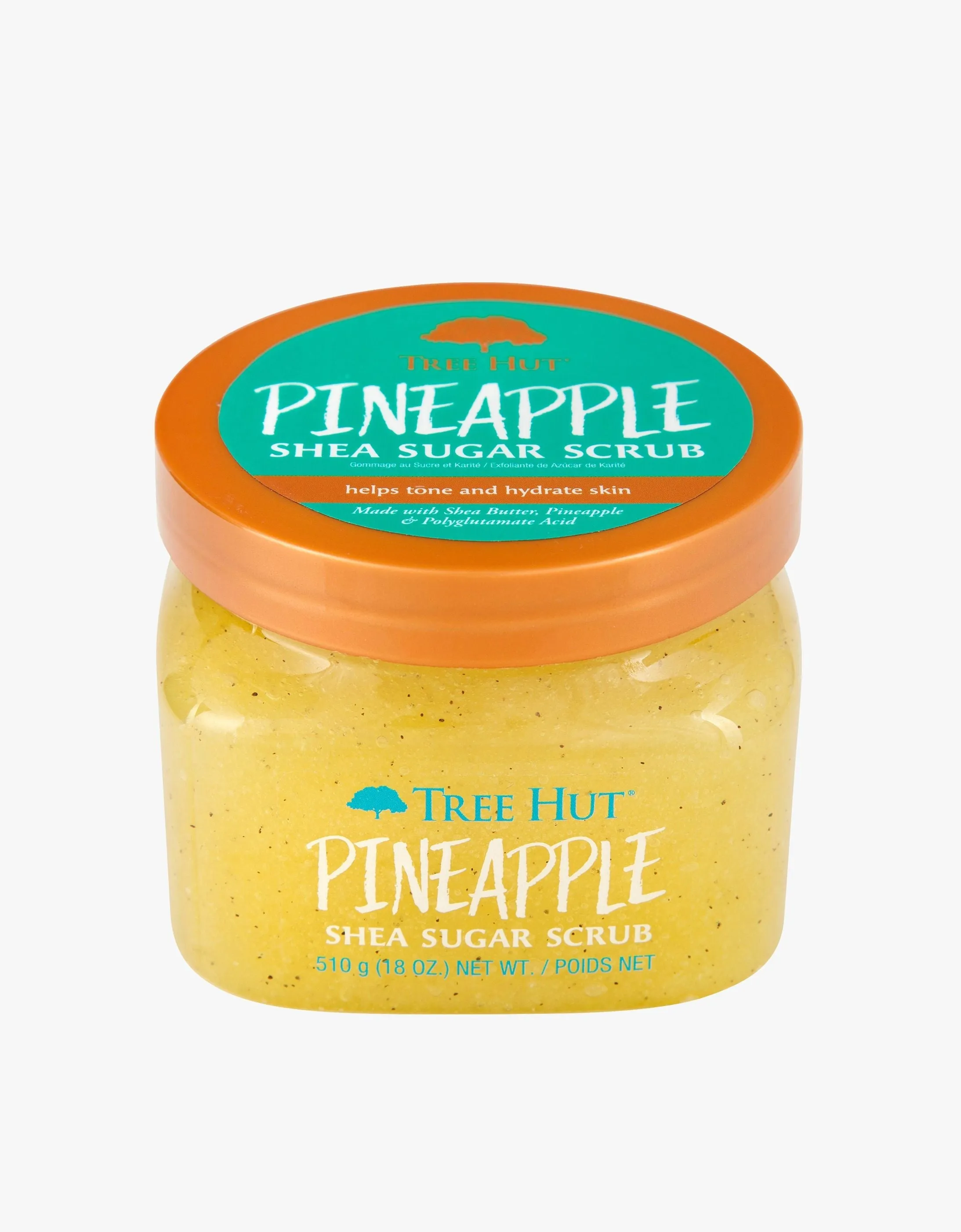 TREEHUT Pineapple Exfoliante de Azúcar con Karité