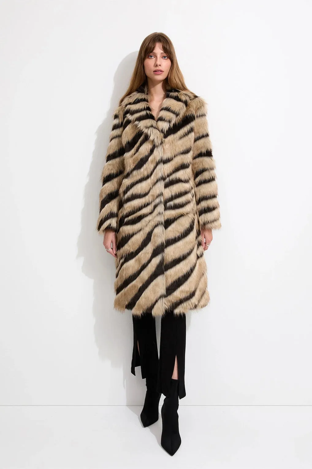 Unreal Fur Bengal Kiss Coat