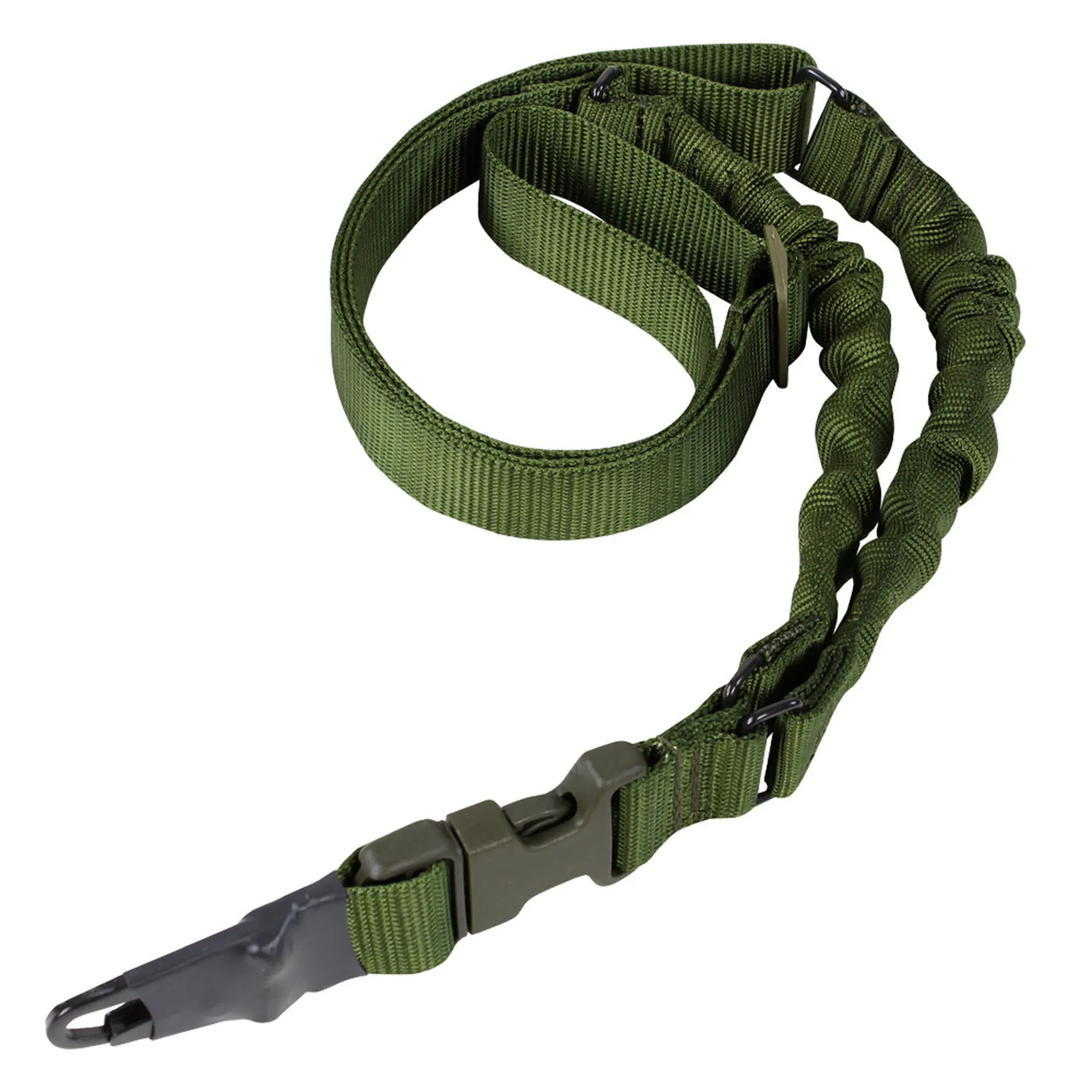 US1022-001 PORTA FUSIL DOBLE BUNGEE VERDE MARCA CONDOR