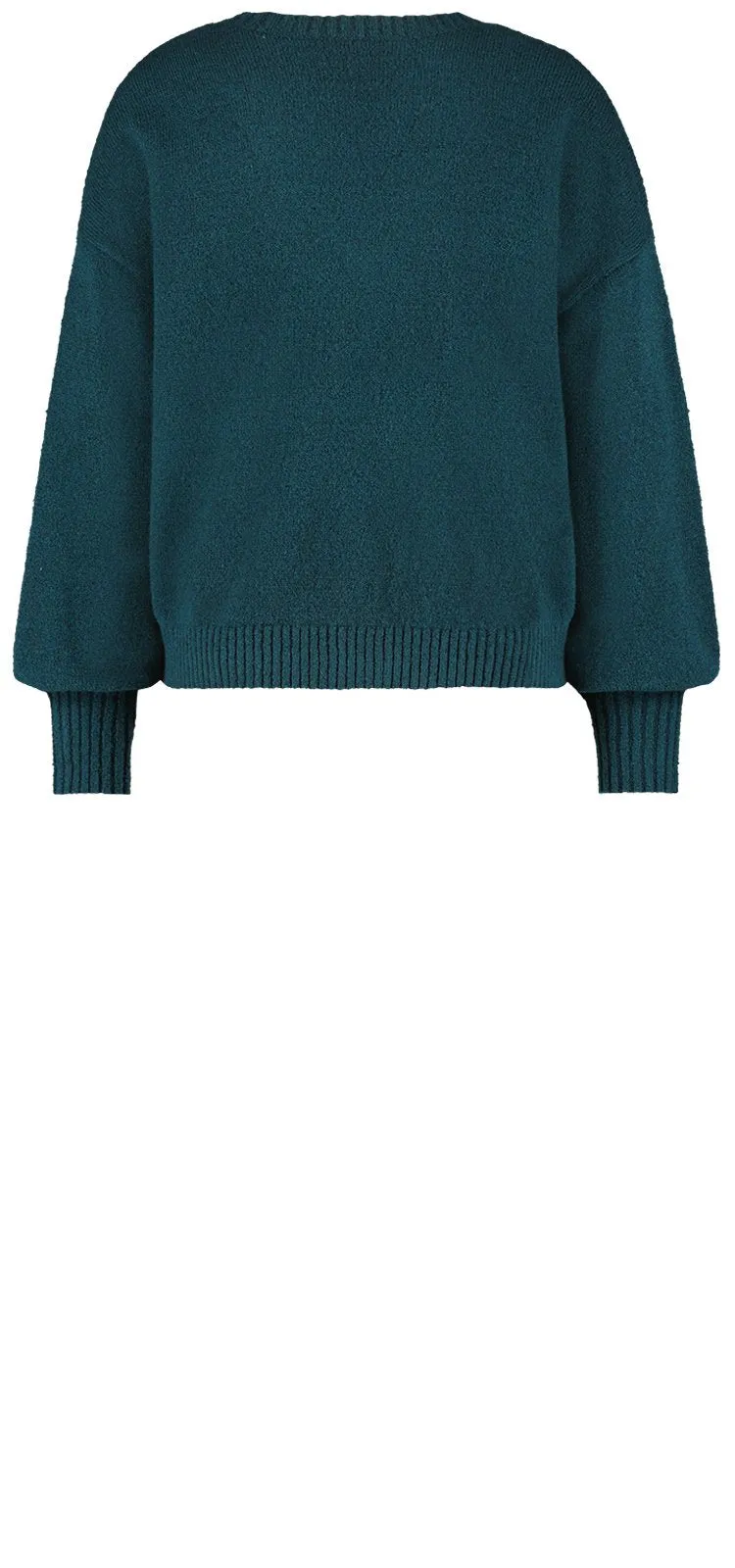 V-Neck Sweater Groenblauw | Marine