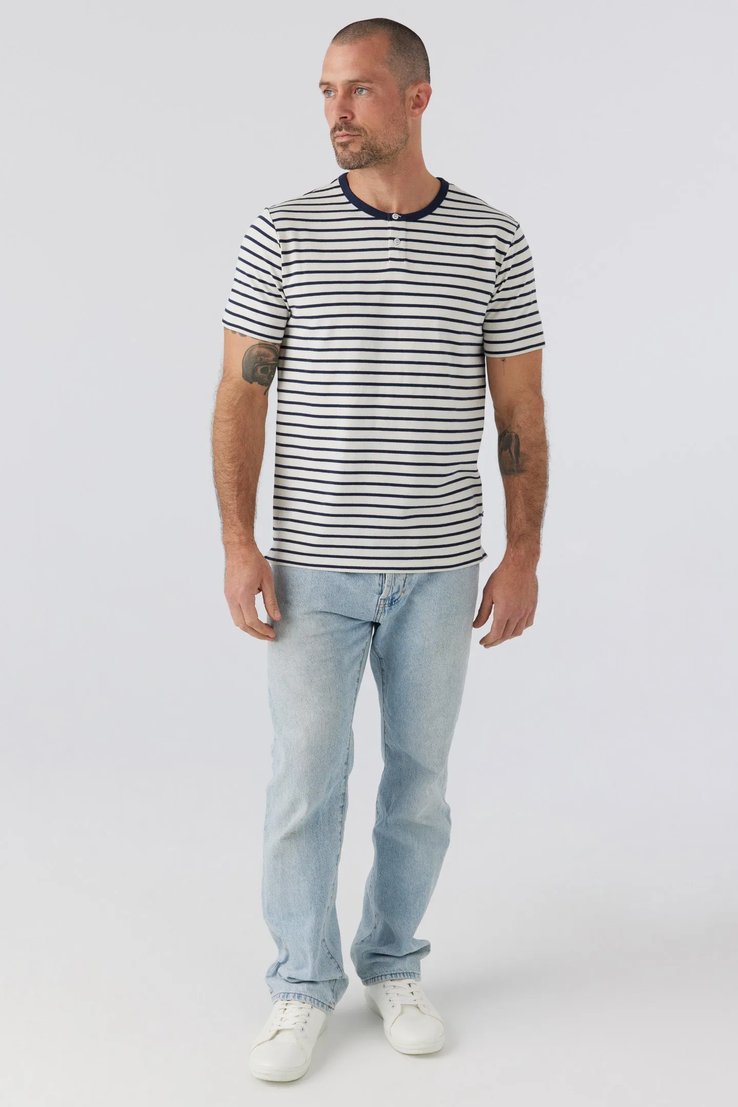 Venice Stripe Henley