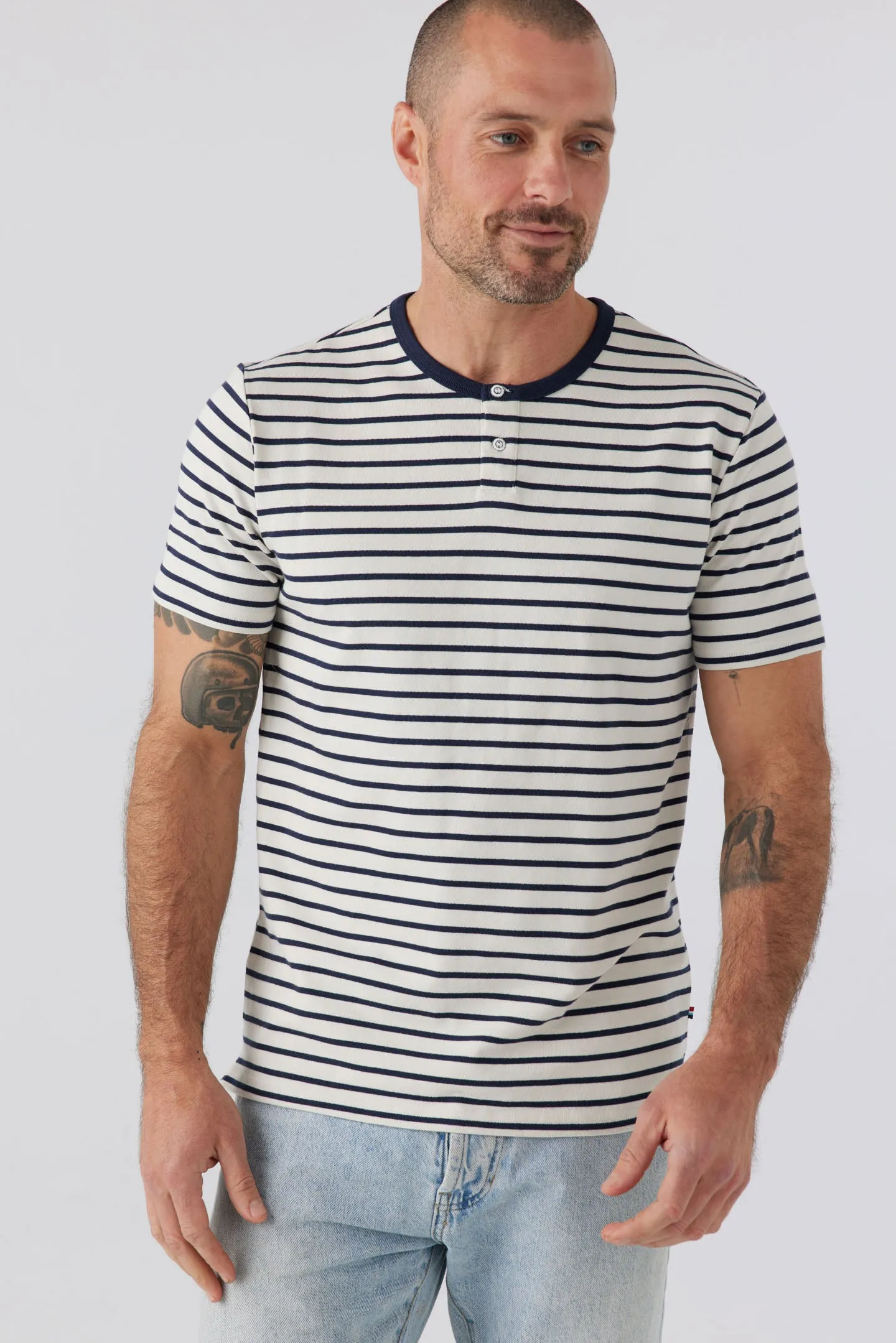 Venice Stripe Henley